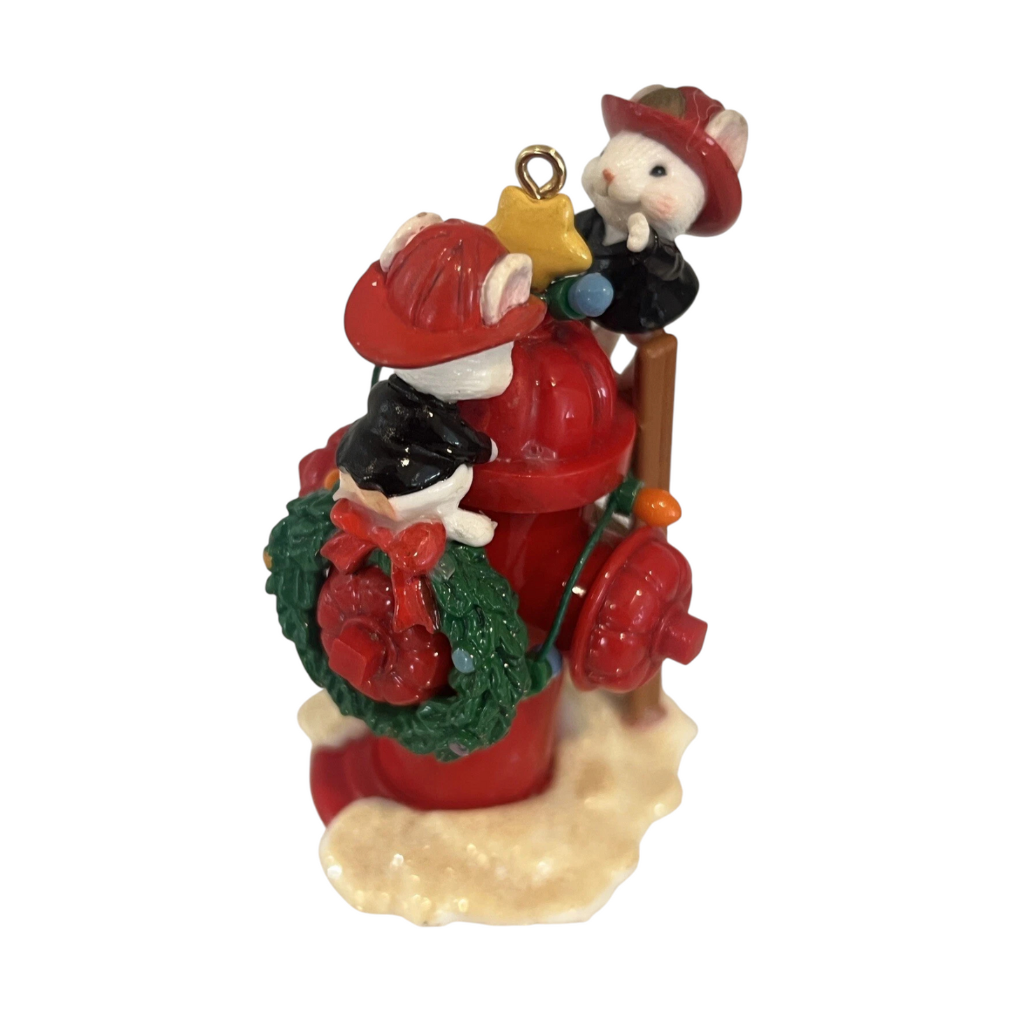 1990 Warmest Wishes - First Issue in the "North Pole Fire Department" Series (Firefighter)