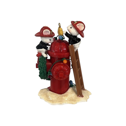 1990 Warmest Wishes - First Issue in the "North Pole Fire Department" Series (Firefighter)