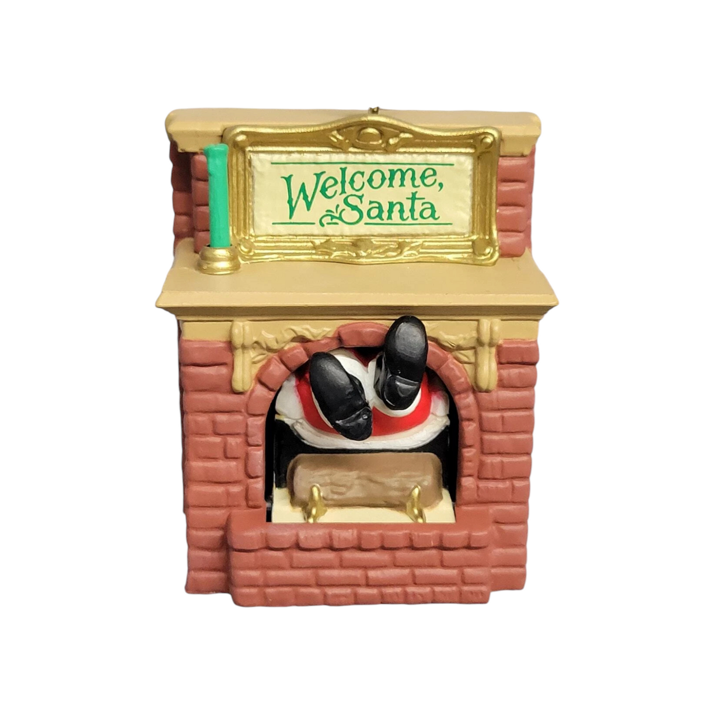 1990 Welcome, Santa Hallmark Ornament (Santa Claus) QX4773