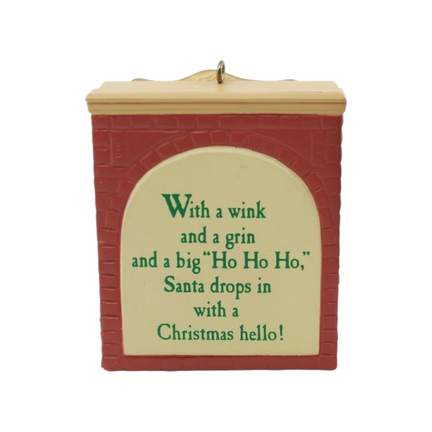 1990 Welcome, Santa Hallmark Ornament (Santa Claus) QX4773