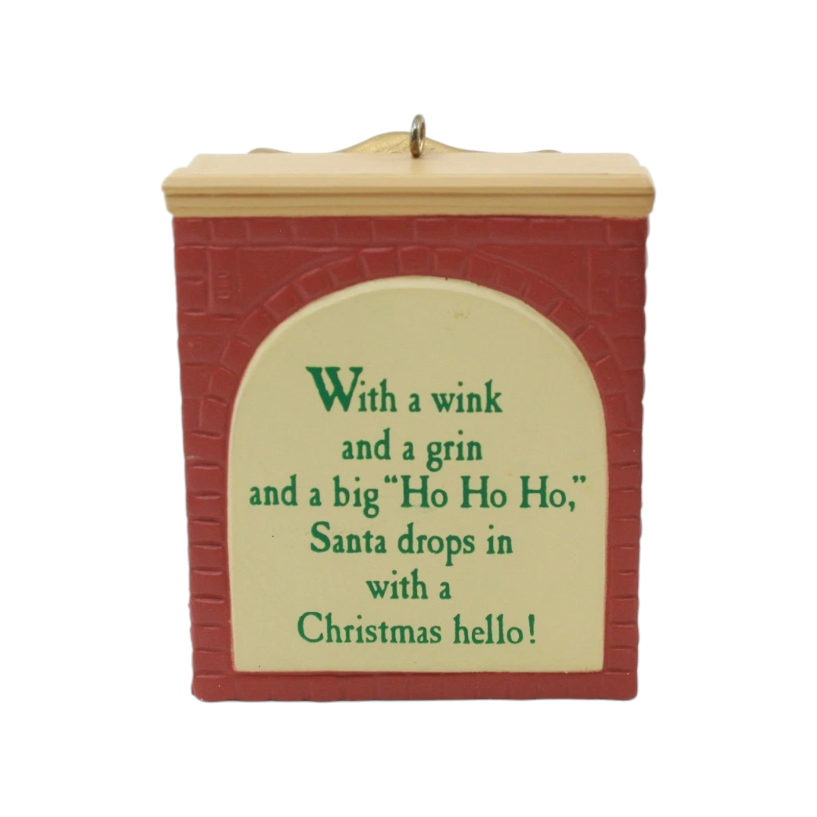 1990 Welcome, Santa Hallmark Ornament (Santa Claus) QX4773