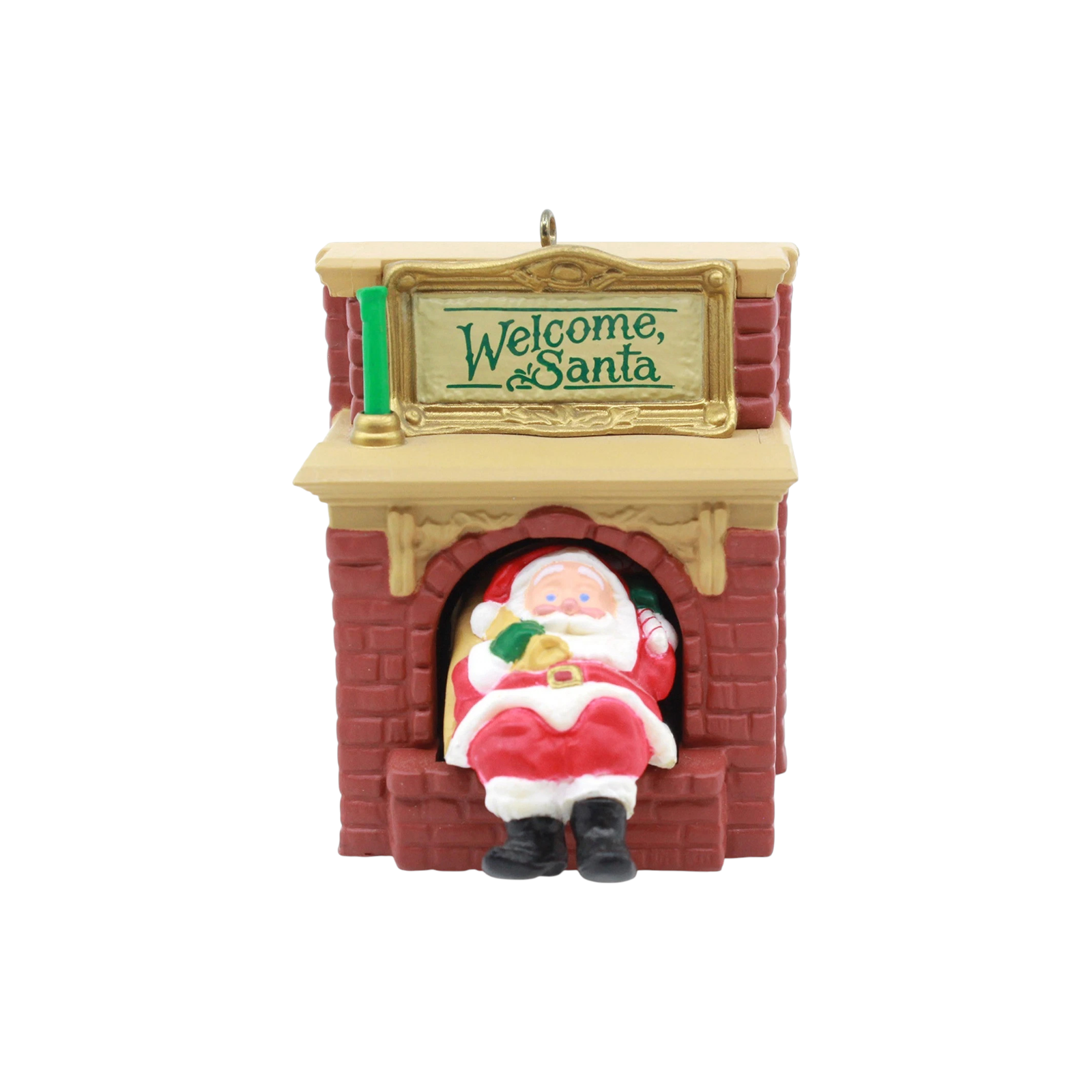 1990 Welcome, Santa Hallmark Ornament (Santa Claus) QX4773