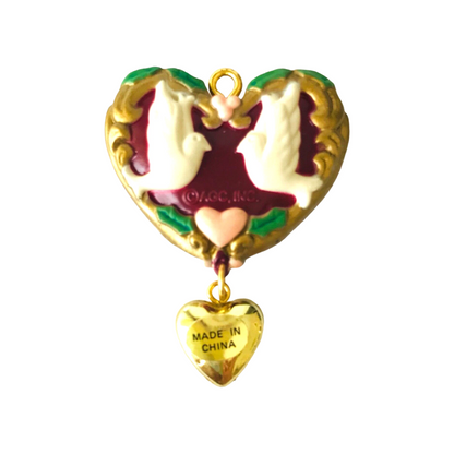 1990 A Little Love Carlton Cards Ornaments (Heart) CXOR-156A Image4