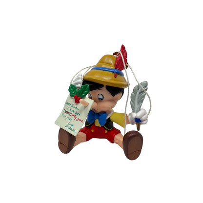 1990 A Real Boy for Christmas Enesco Ornament (Pinocchio) 551821 Image1