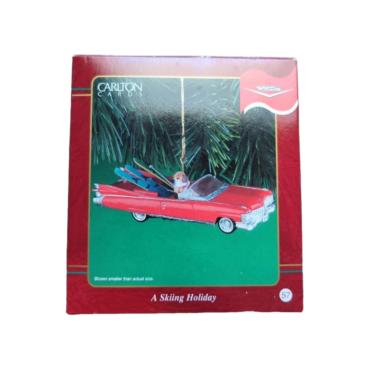 1990 A Skiing Holiday Carlton Cards Ornaments (Vehicle) CXOR-069C Image2