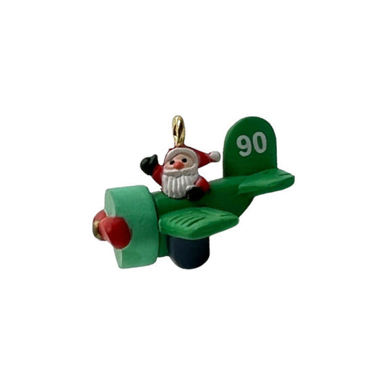1990 Air Santa Hallmark Ornament (Planes) QXM5656