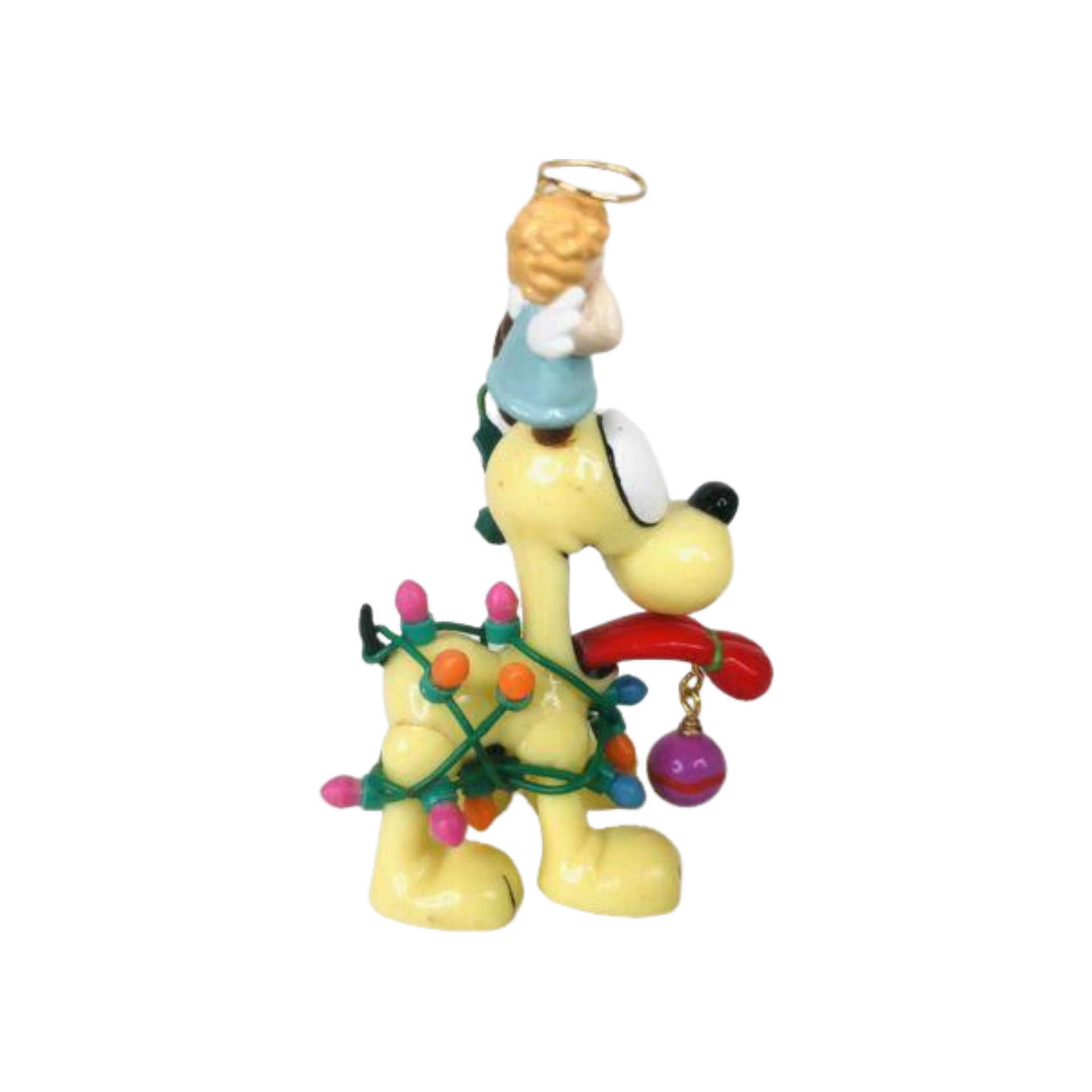 1990 All Decked Out - Here Comes ODIE Enesco Ornament (Garfield) 572659 Image4