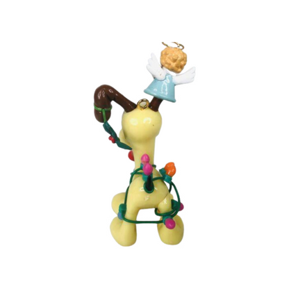 1990 All Decked Out - Here Comes ODIE Enesco Ornament (Garfield) 572659 Image6