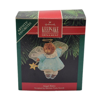 1990 Angel Kitty Hallmark Ornament (Kitty) qx4746