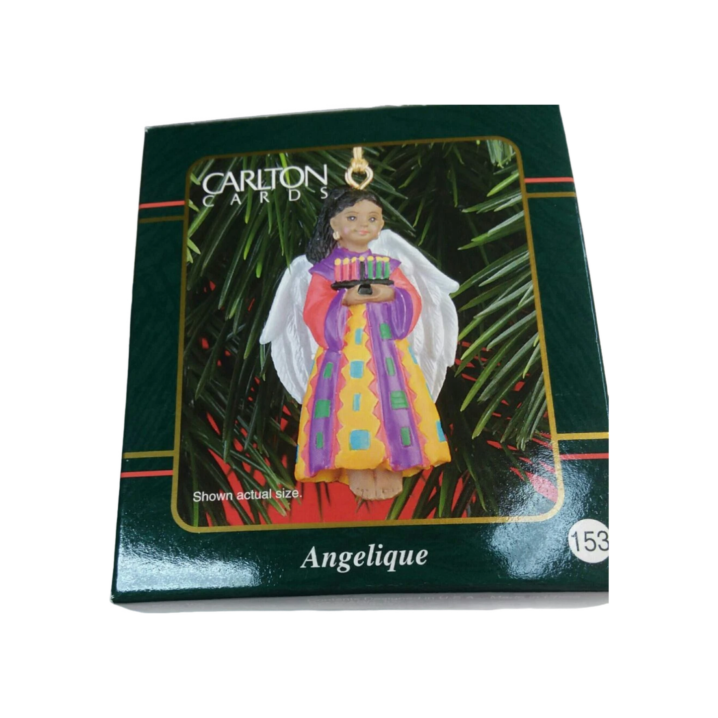 1990 Angelique Carlton Cards Ornaments (Angels) CXOR-162Y Image2