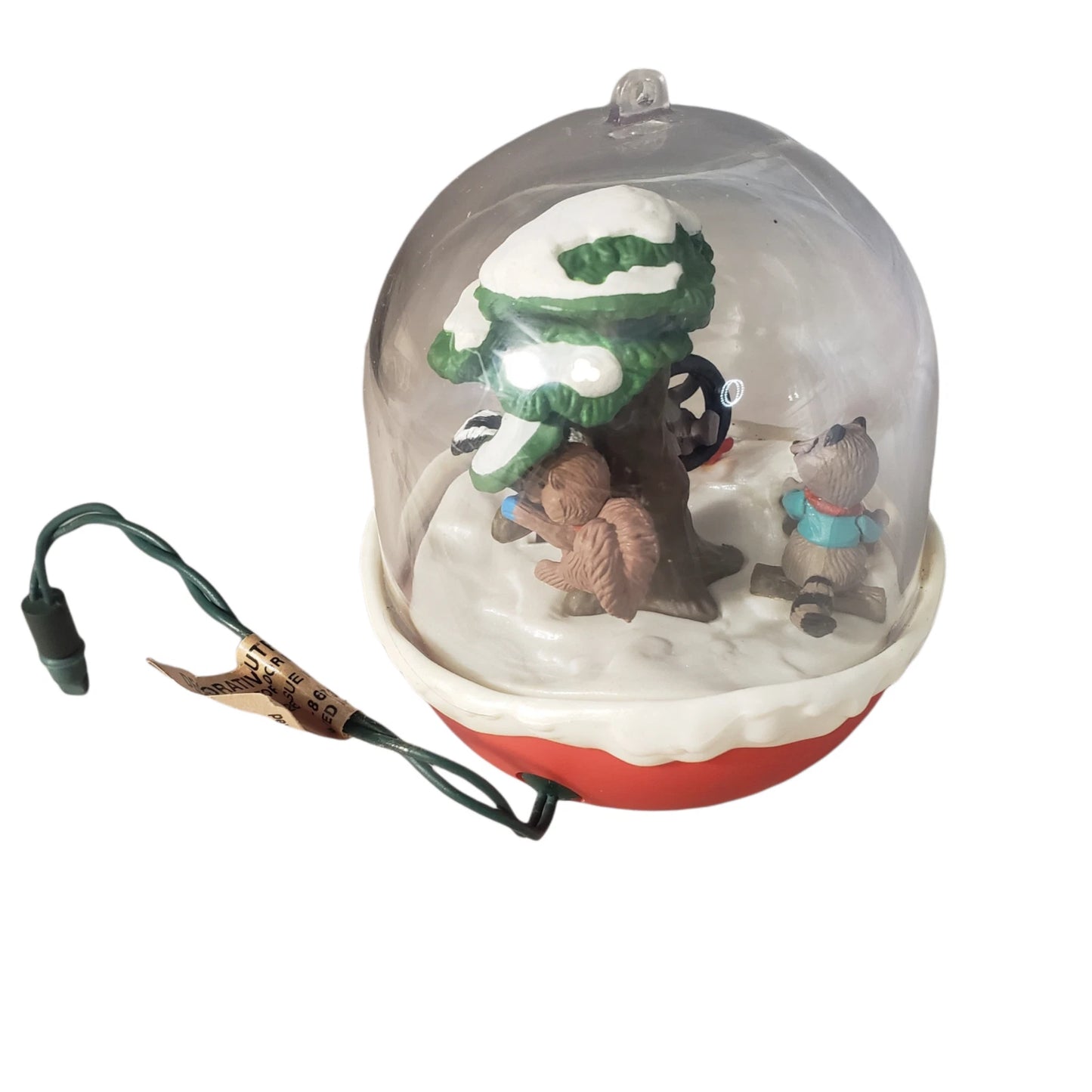 1990 Animal in Tree House Hallmark Ornament (Forest Frolics) QLX7236