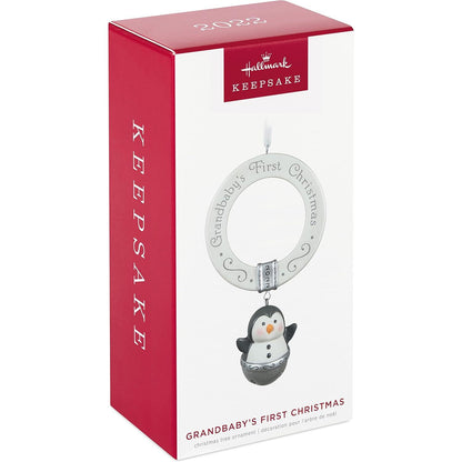 QGO2296 2022 Grandbaby's First Christmas (Penguins) Image2