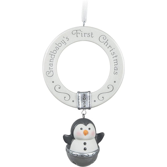 QGO2296 2022 Grandbaby's First Christmas (Penguins) Image1