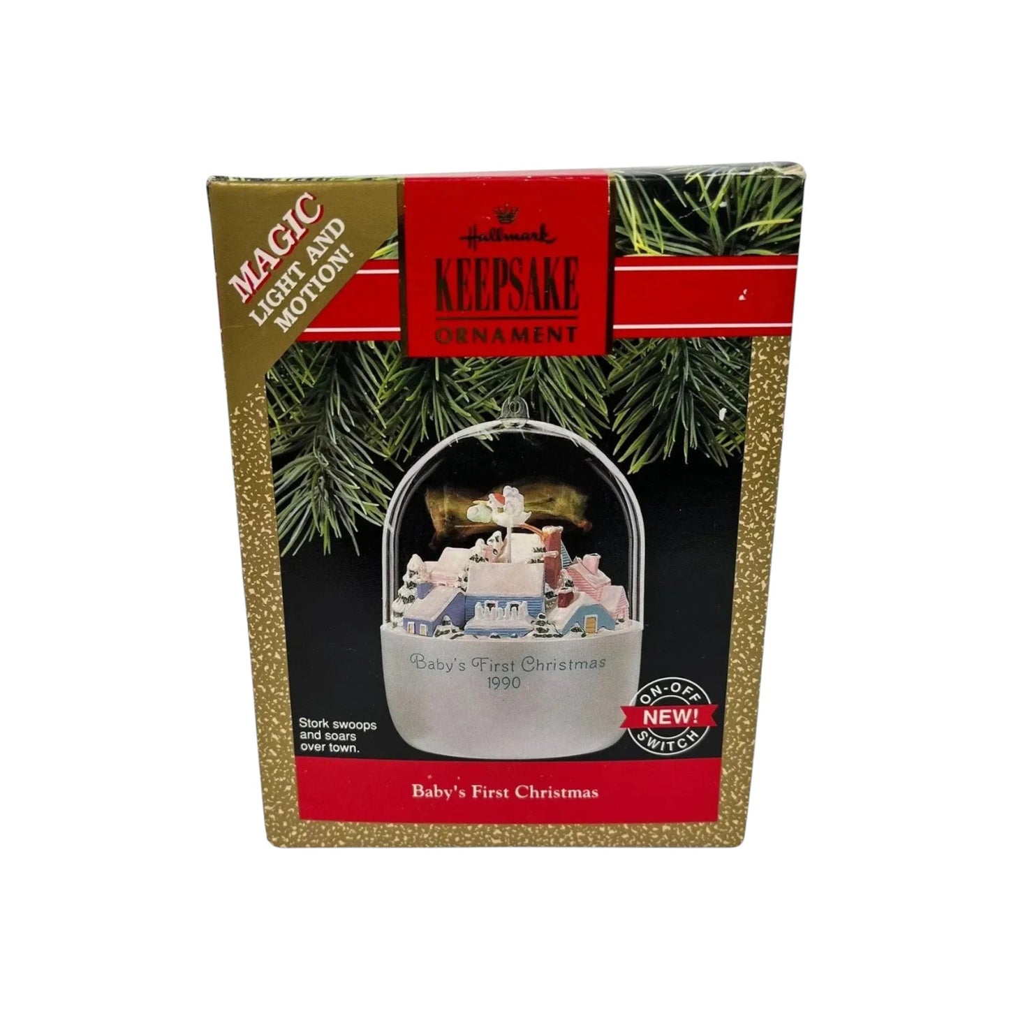 1990 Baby's First Christmas (Magic Globe)