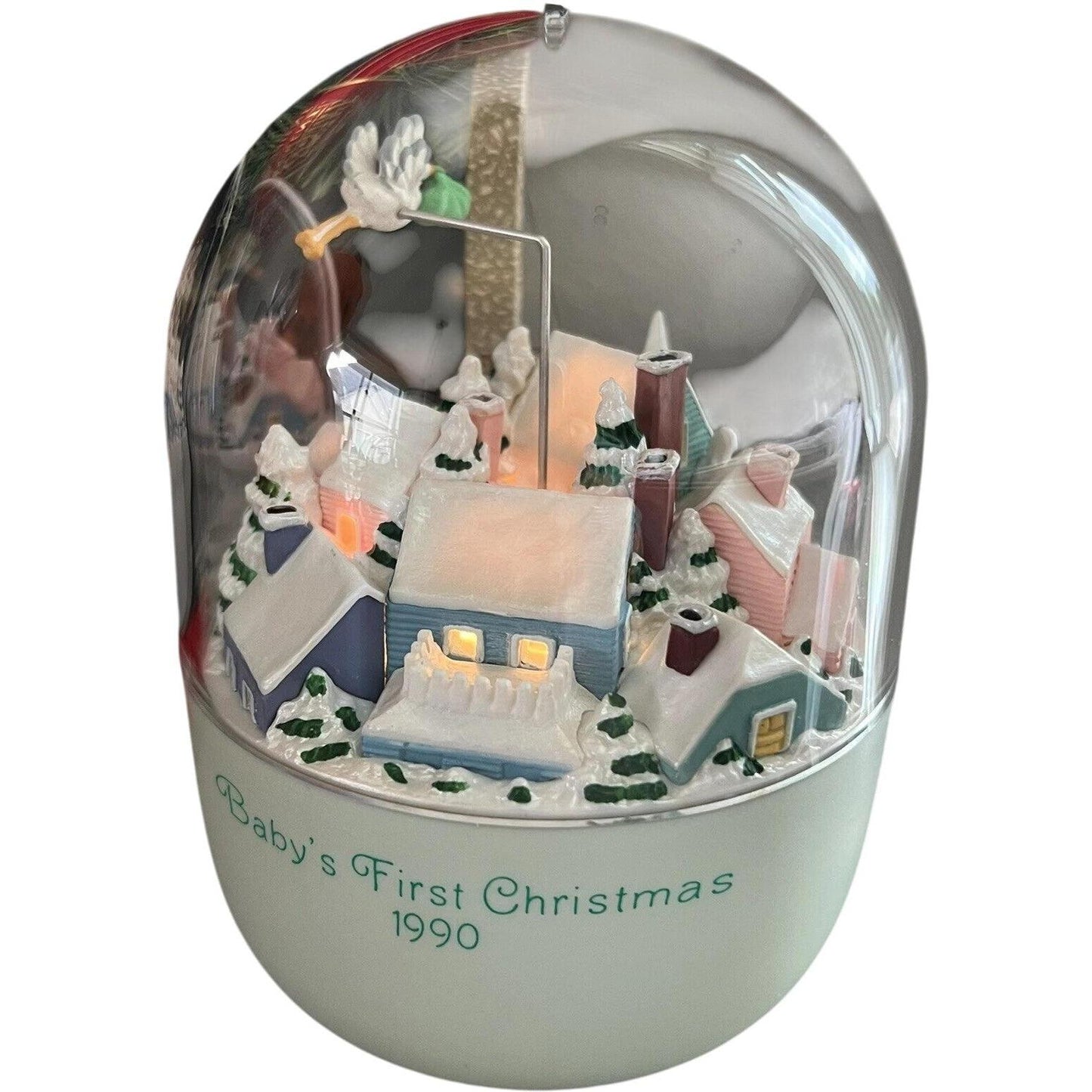 1990 Baby's First Christmas Hallmark Ornament (Magic Globe) QLX7246