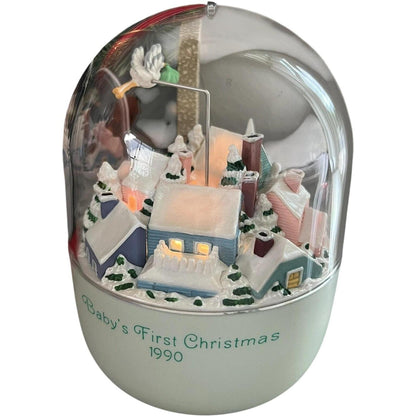 1990 Baby's First Christmas Hallmark Ornament (Magic Globe) QLX7246