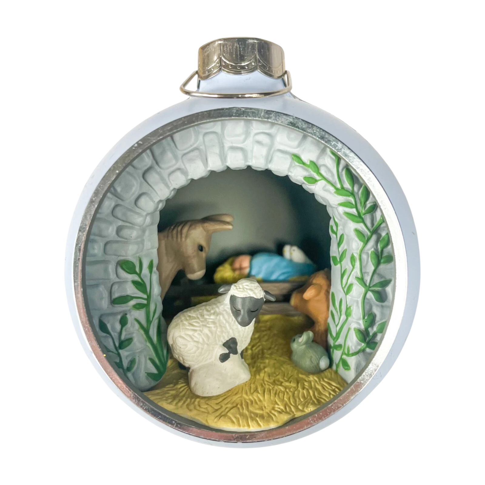 1990 Blessings of Love Hallmark Ornament (Nativity) QLX7363
