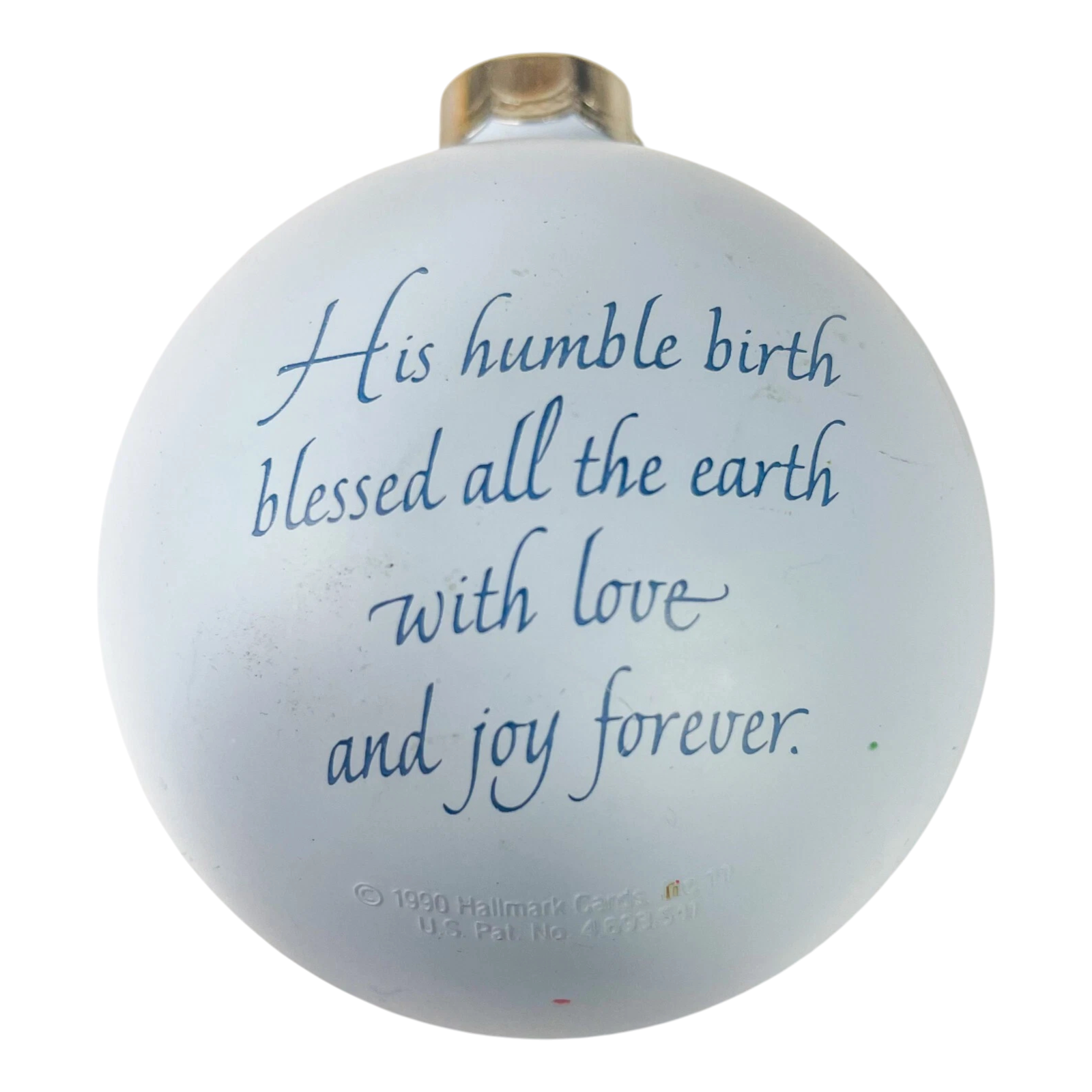 1990 Blessings of Love Hallmark Ornament (Nativity) QLX7363