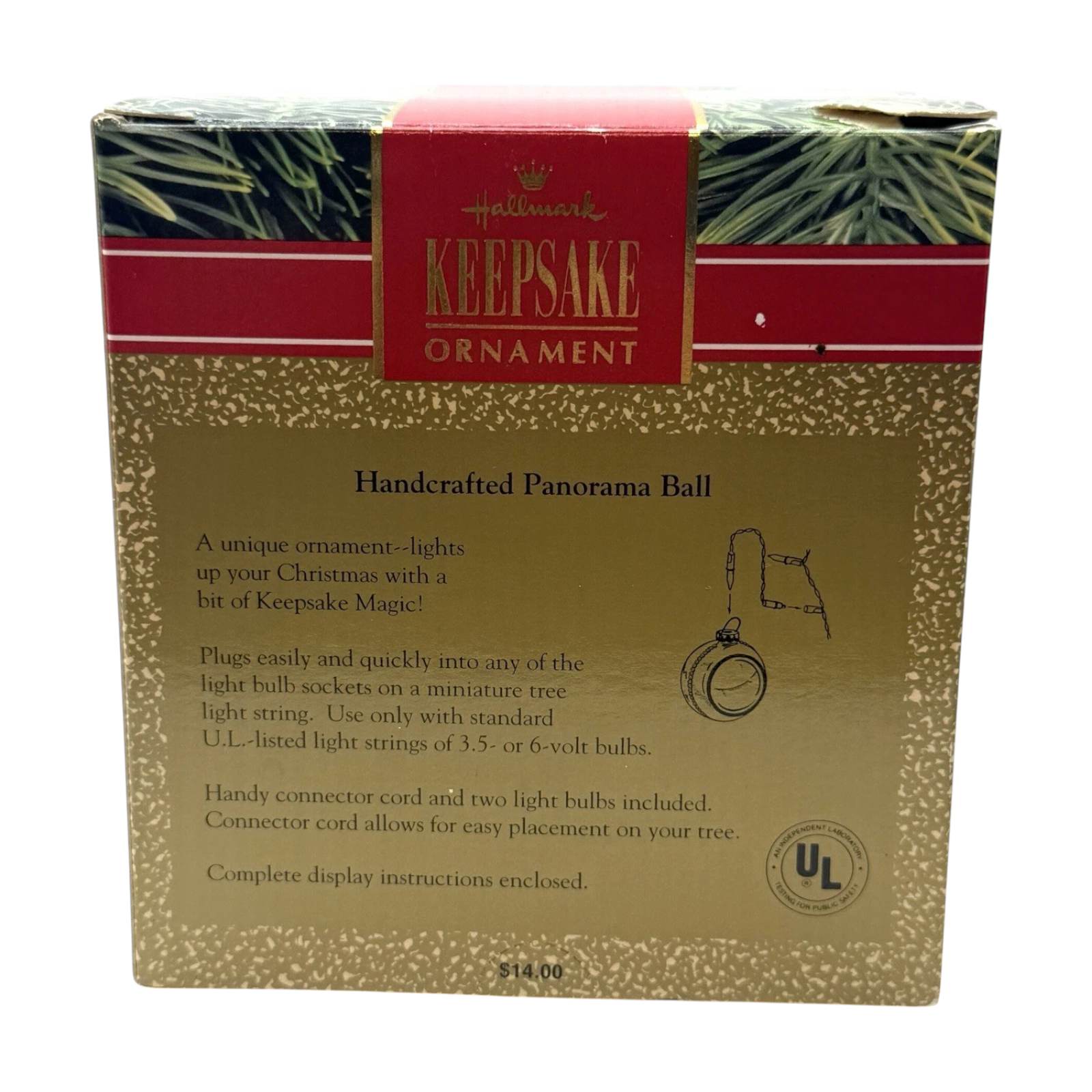 1990 Blessings of Love Hallmark Ornament (Nativity) QLX7363