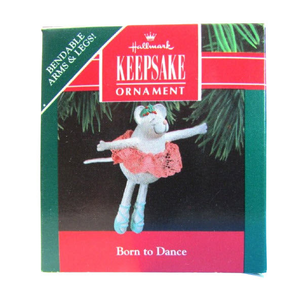 1990 Born to Dance Hallmark Ornament (Animal) QX5043