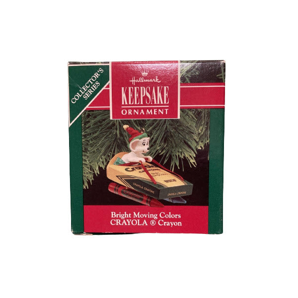 1990 Bright Moving Colors Hallmark Ornament (Crayola) QX4586