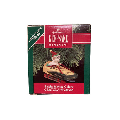 1990 Bright Moving Colors Hallmark Ornament (Crayola) QX4586