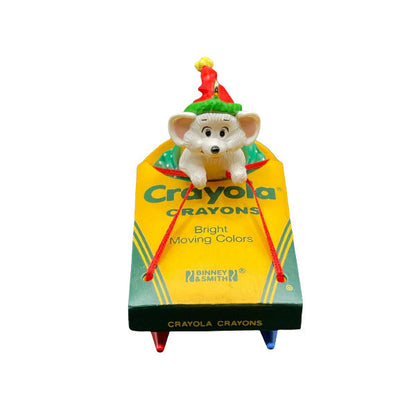 1990 Bright Moving Colors Hallmark Ornament (Crayola) QX4586