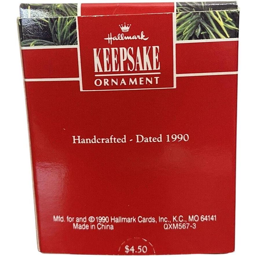 1990 Busy Carver Hallmark Ornament (Beaver) QXM5673