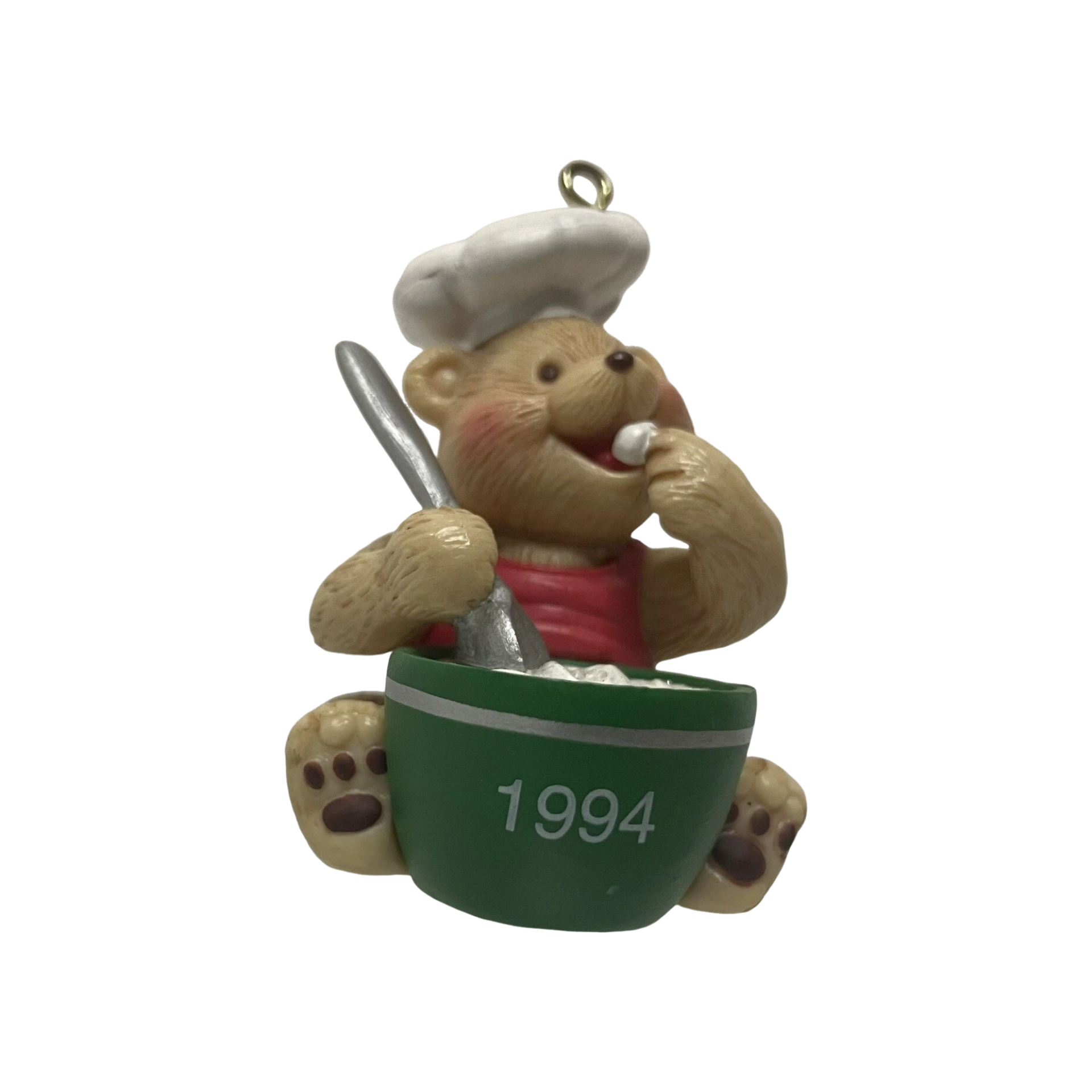 1990 Chef's Delight Carlton Cards Ornaments (Teddy Bear) 126096-0 Image3