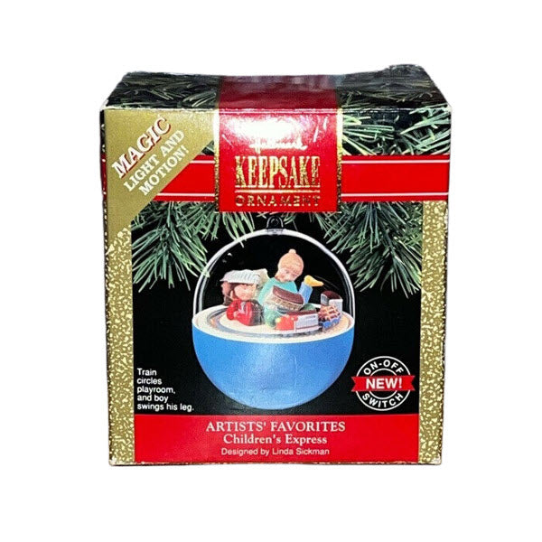 1990 Children's Express Hallmark Ornament (Magic Globe) QLX7243