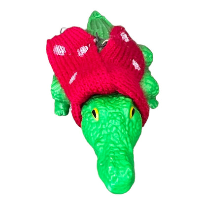 1990 Christmas Croc Hallmark Ornament (Animal) QX4373