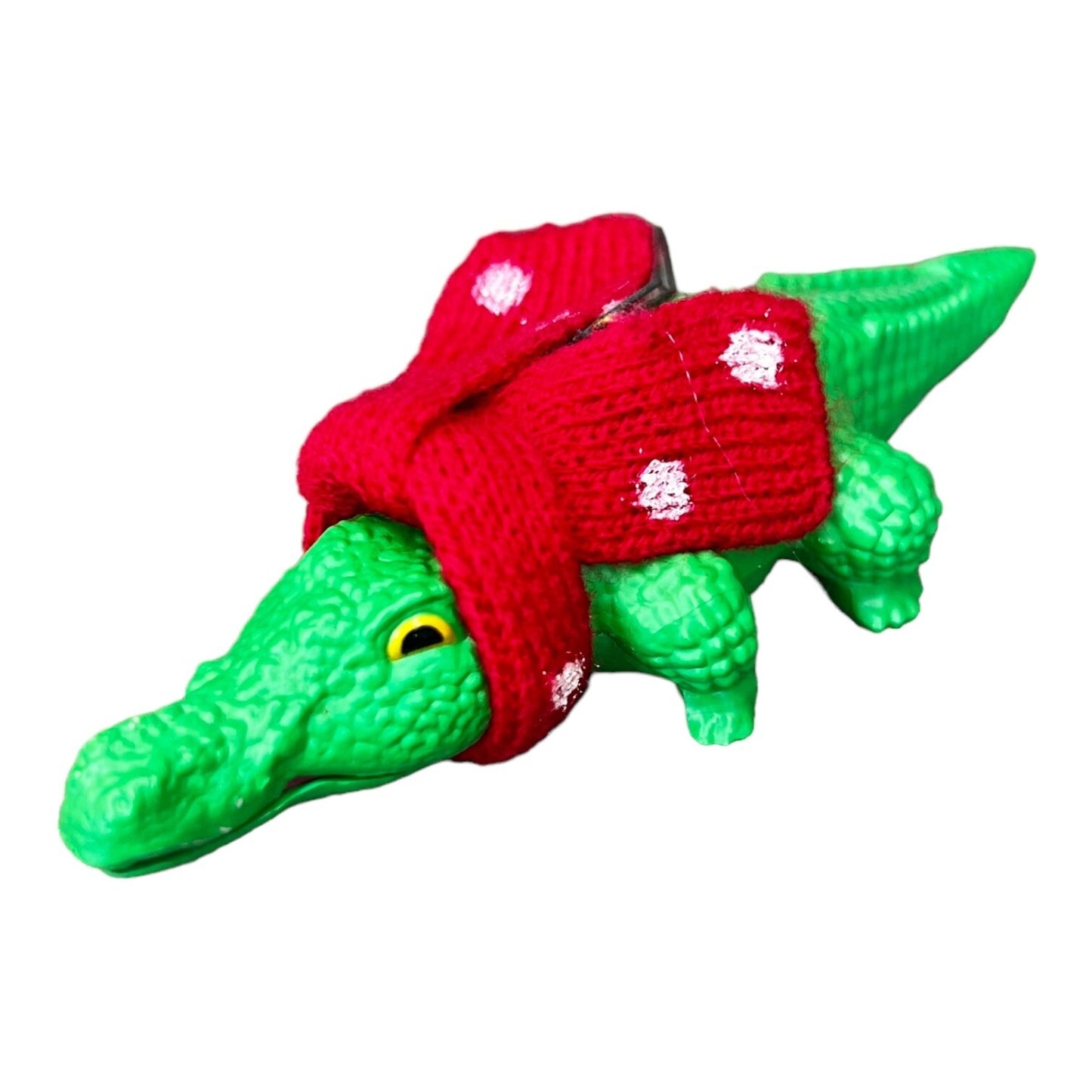 1990 Christmas Croc Hallmark Ornament (Animal) QX4373