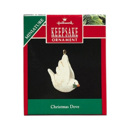 1990 Christmas Dove (Bird) Hallmark Ornament QXM563-6 Image2
