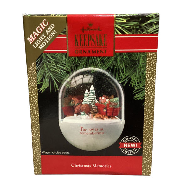 1990 Christmas Hallmark Ornament (Magic Globe) QLX7276