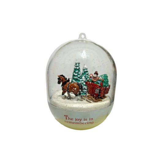 1990 Christmas Hallmark Ornament (Magic Globe) QLX7276 Image1
