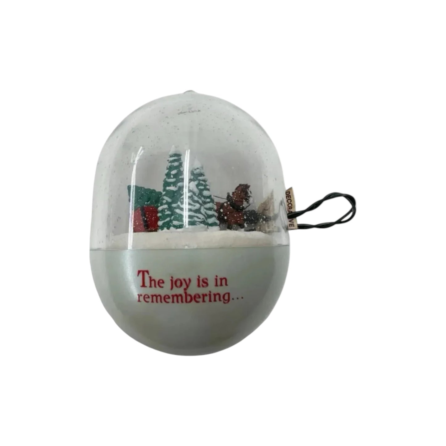 1990 Christmas Hallmark Ornament (Magic Globe) QLX7276 Image3