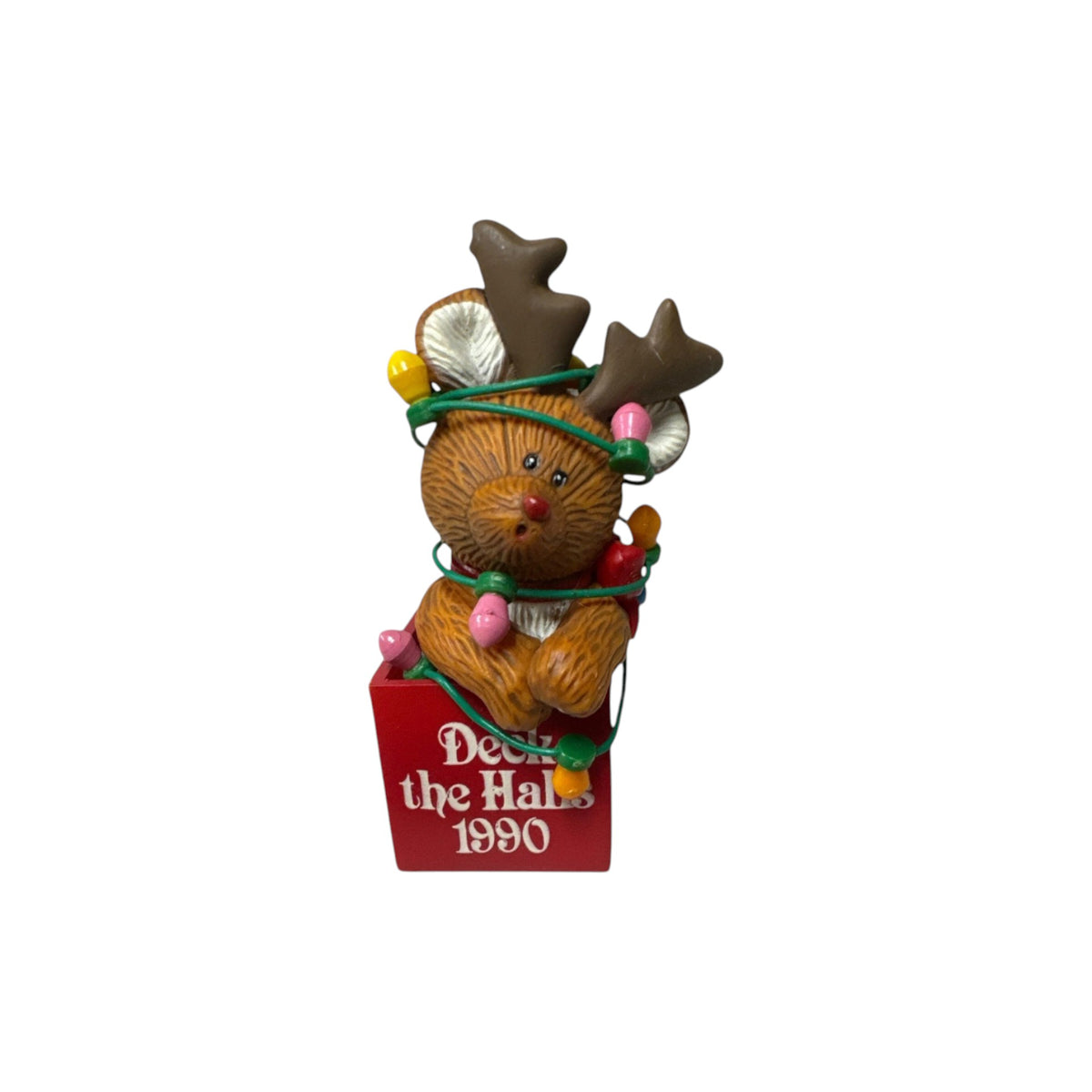 1990 Christmas Is Coming! Carlton Cards Ornaments (Animal) ORN-076M Image1