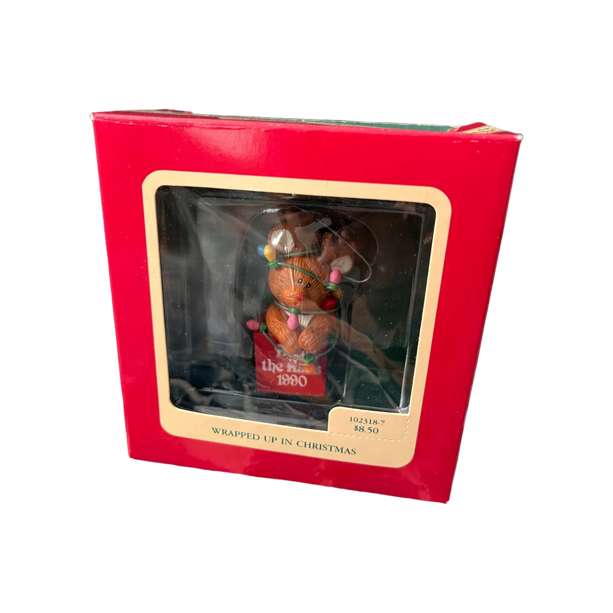 1990 Christmas Is Coming! Carlton Cards Ornaments (Animal) ORN-076M Image2