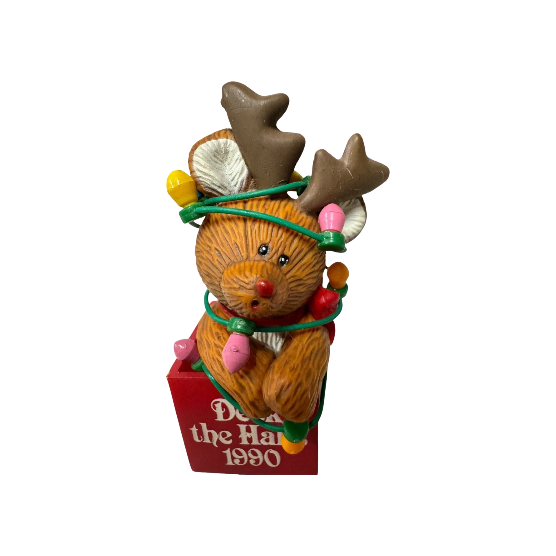 1990 Christmas Is Coming! Carlton Cards Ornaments (Animal) ORN-076M Image3