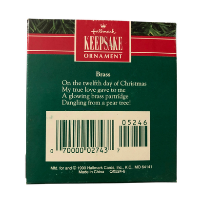 1990 Christmas Partridge (Bird)