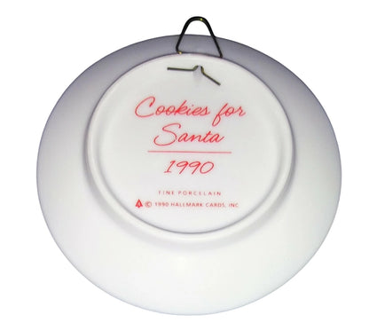 1990 Cookies for Santa (Collector's Plate)