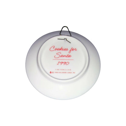 1990 Cookies for Santa (Collector's Plate)
