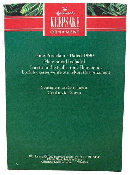 1990 Cookies for Santa (Collector's Plate)