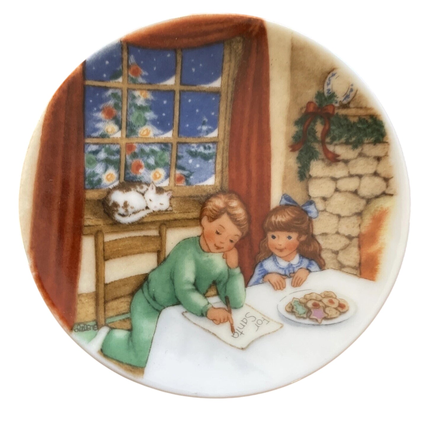 1990 Cookies for Santa (Collector's Plate)