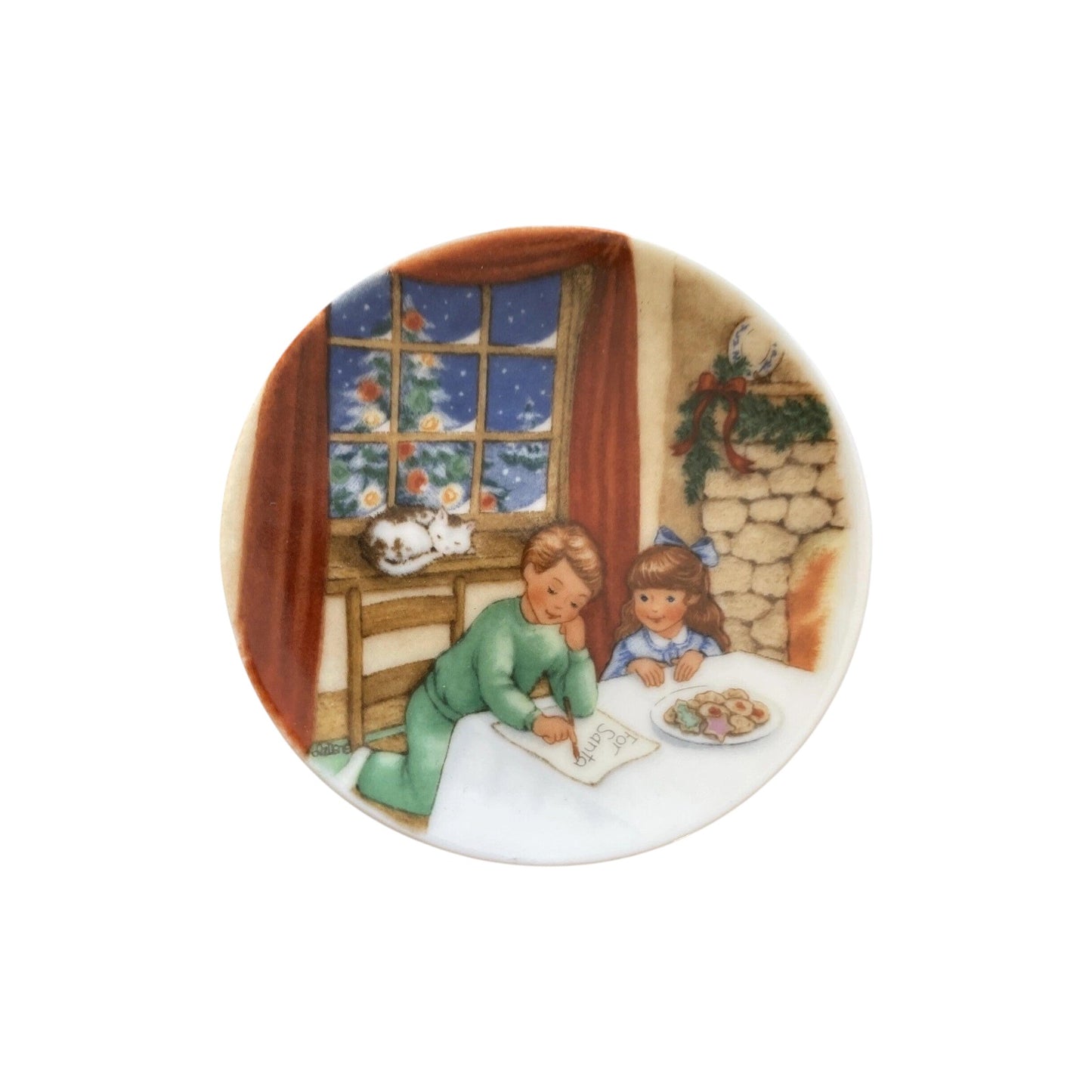 1990 Cookies for Santa (Collector's Plate)