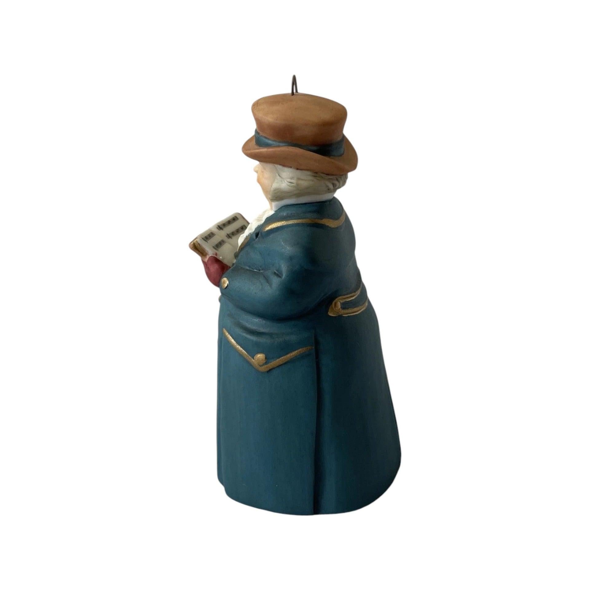 1990 Dickens Caroler Bell "Mr. Ashbourne" Hallmark Ornament (Christmas Carol) QX505-6 QX505-6 Image3