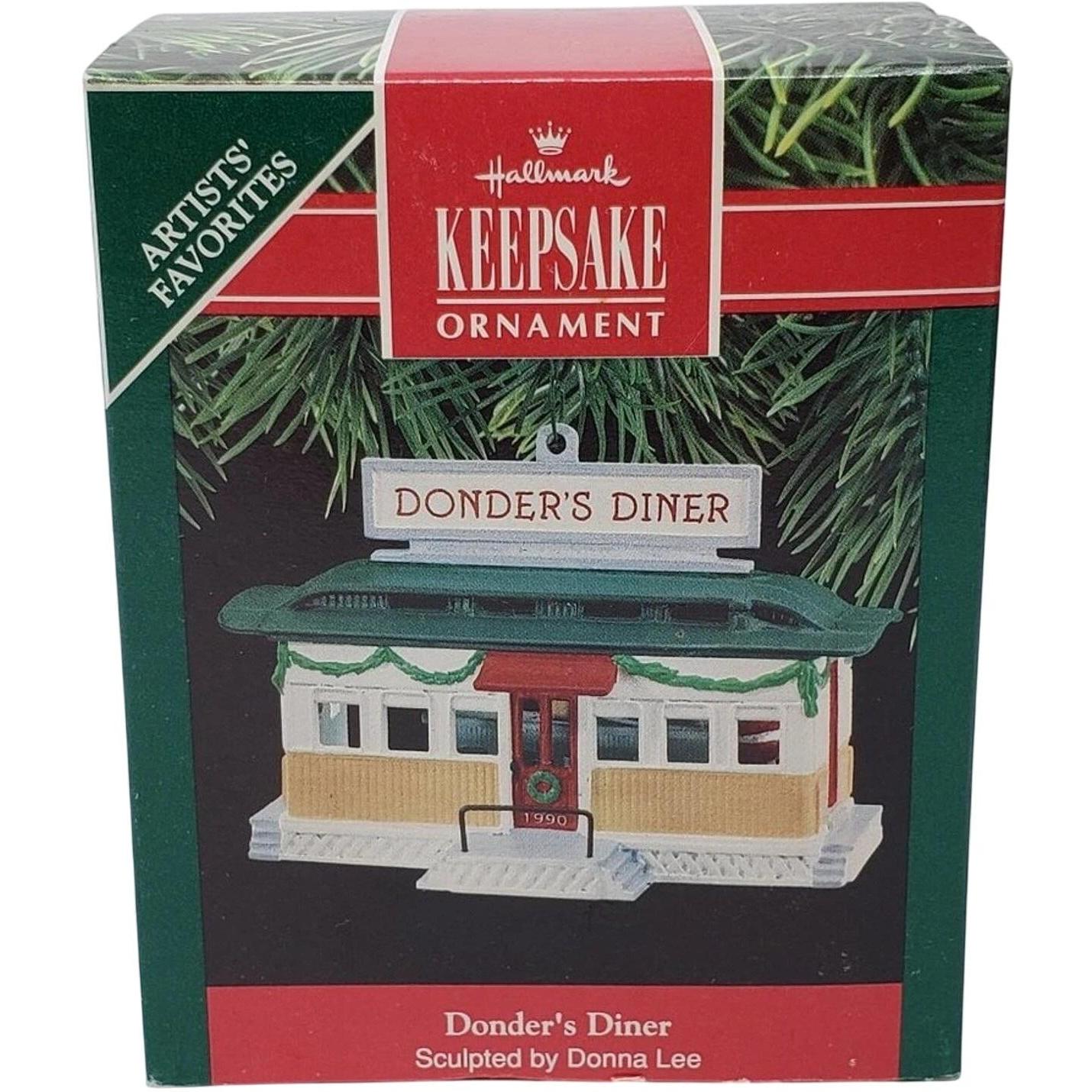 1990 Donder's Diner Hallmark Ornament (Donder's Diner) QX4823