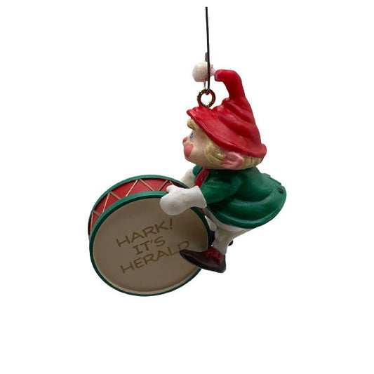 1990 Drum Hallmark Ornament (Hark! It's Herald) QX4463