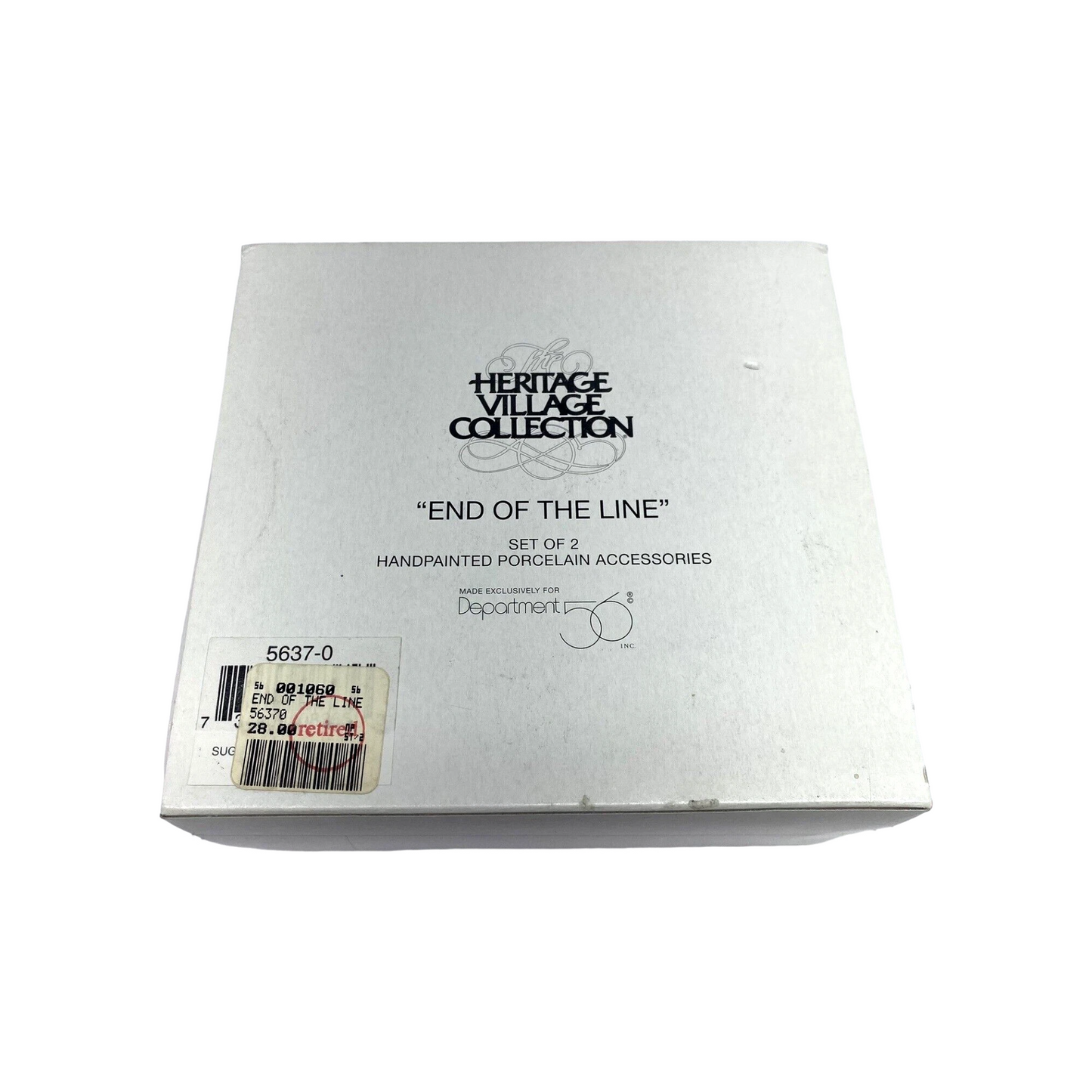 1990 End of the Line – Set of 2 Item #56370 Department 56 56370 Image2