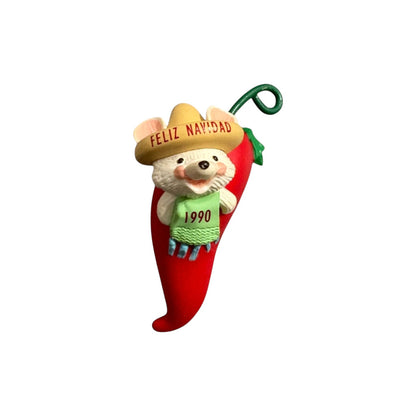 1990 Feliz Navidad Hallmark Ornament (Feliz Navidad) QX5173 Image1